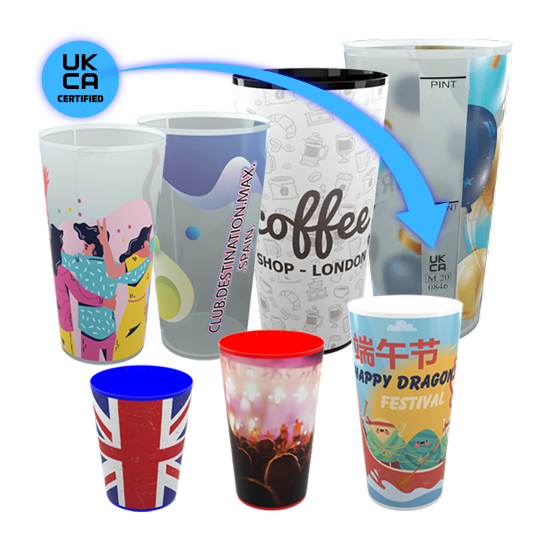 plastic festival cups